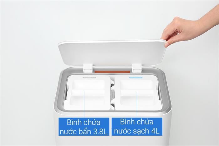 Robot hút bụi lau nhà Xiaomi Vacuum X20 Pro trắng (BHR8859EU)
